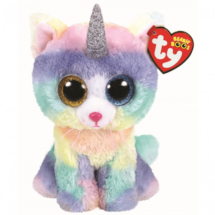 Heather Katze mit Horn - Beanie Boo - Reg