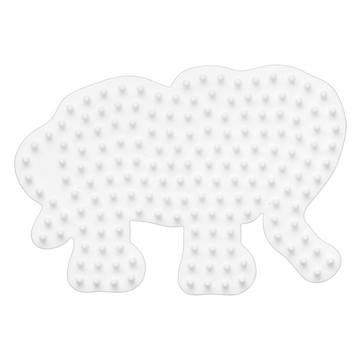 Bügelperlen Stiftplatte kleiner Elefant