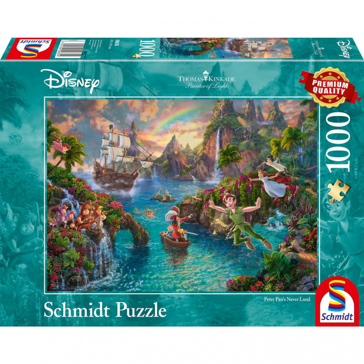 Puzzle 1000 Teile Disney - Peter Pan