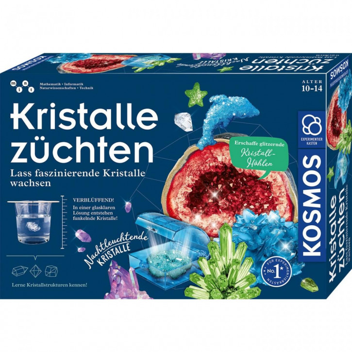 Kristalle züchten Experimentierkasten