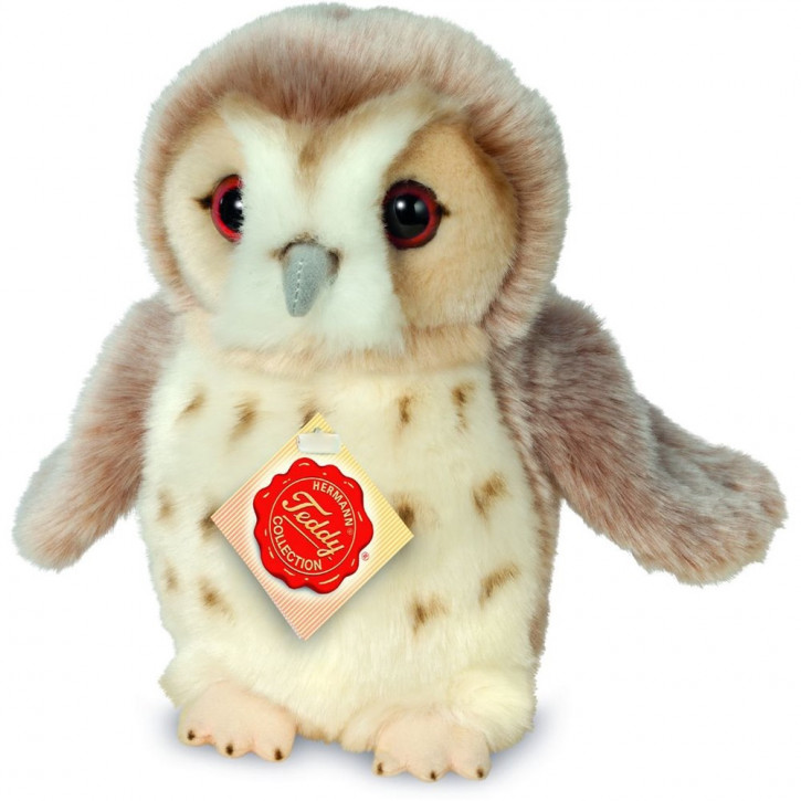 Eule beige 20 cm