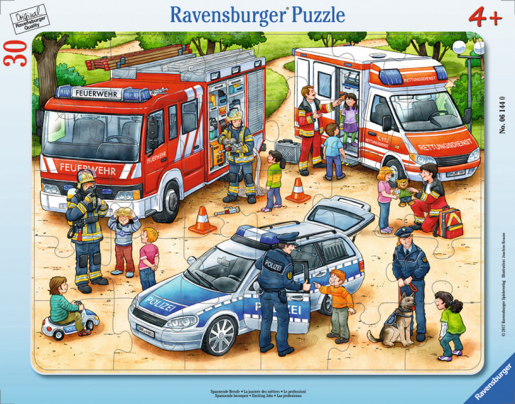 Ravensburger Rahmenpuzzle Spannende Berufe