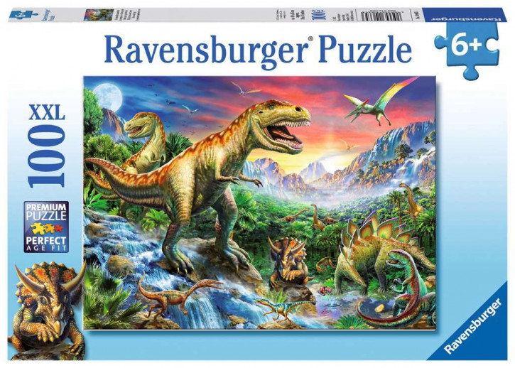 Ravensburger Puzzle 100 Teile XXL Bei den Dinosauriern
