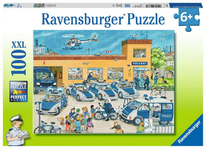 Ravensburger Puzzle 100 Teile XXL Polizeirevier