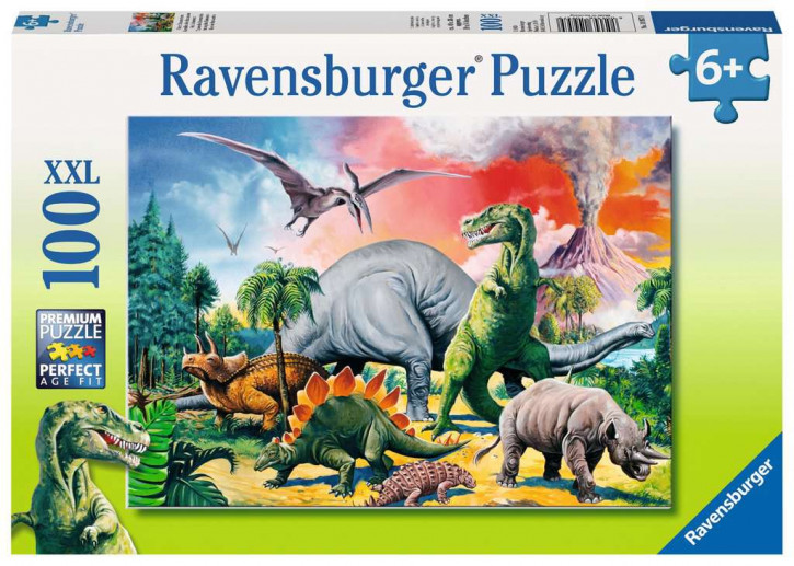 Ravensburger Puzzle 100 Teile XXL Unter Dinosauriern