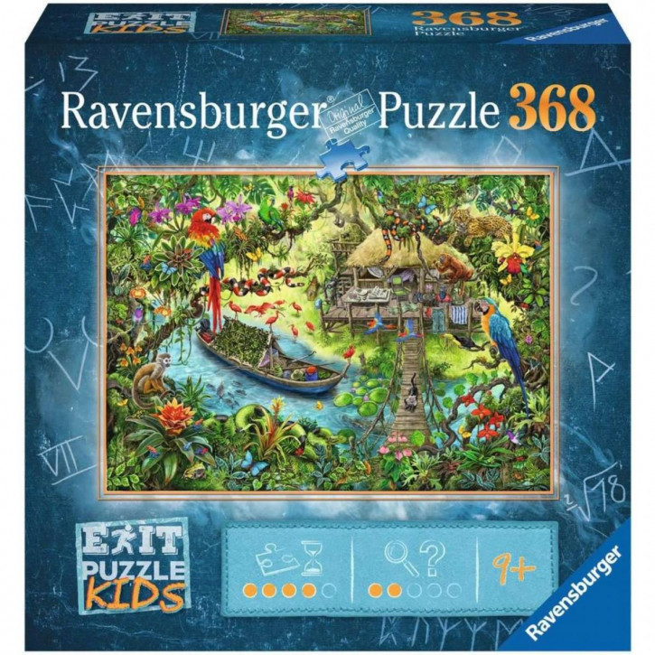 Puzzle 368 Teile EXIT Kids Die Dschungelexpedition