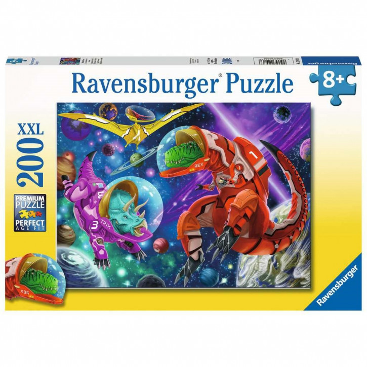 Ravensburger Puzzle 200 Teile XXL Weltall Dinos