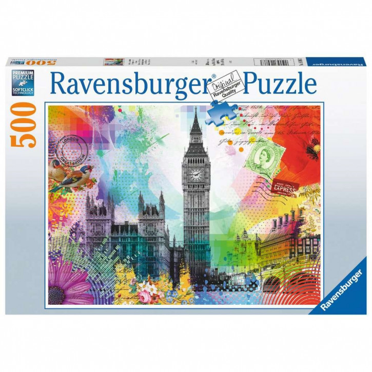 Ravensburger Puzzle 500 Teile Grüße aus London