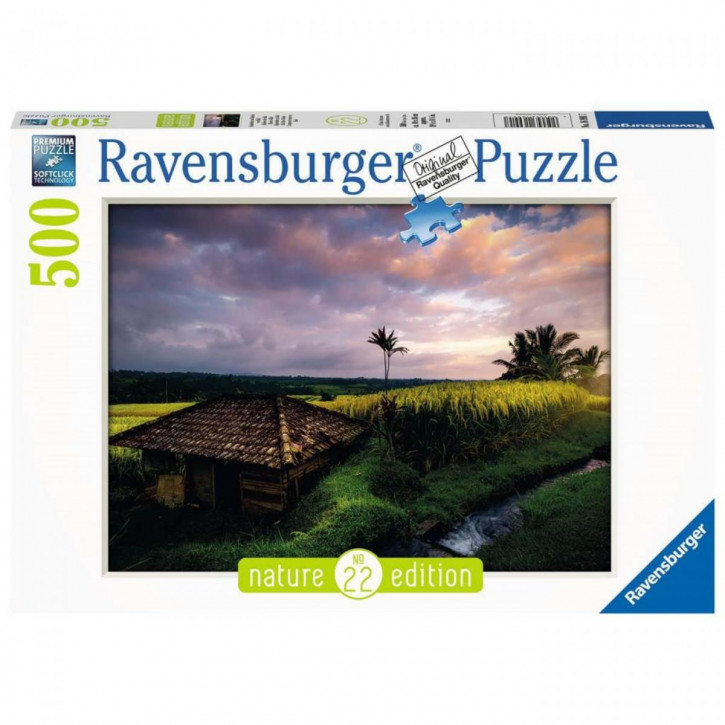 Ravensburger Puzzle 500 Teile Reisfelder im Norden von Bali
