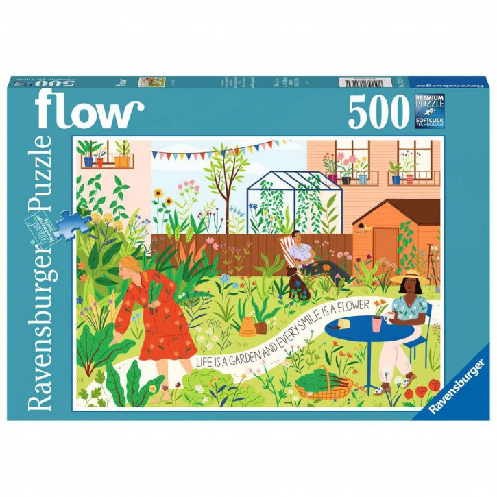 Ravensburger Puzzle 500 Teile Life is a Garden