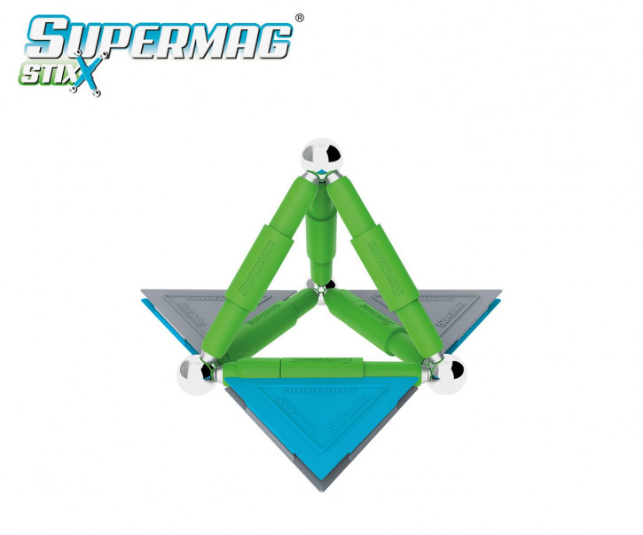 Supermag Stix, 20 Teile Magnetisches Konstruktionsspielzeug