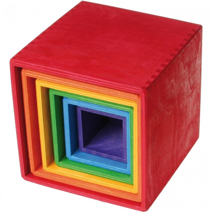 Großer Kistensatz Regenbogen