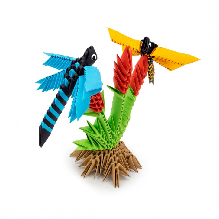 Bastelset ORIGAMI 3D - Libelle