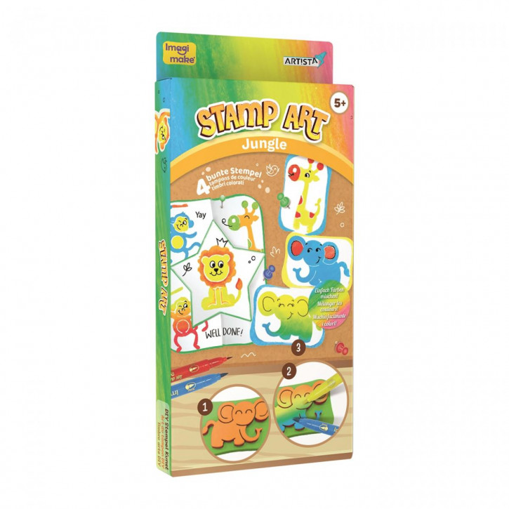 Kinder Stempel Dschungel