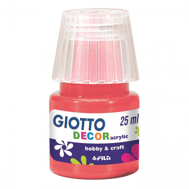 GIOTTO Decor Acrylfarbe Zinnober 25 ml
