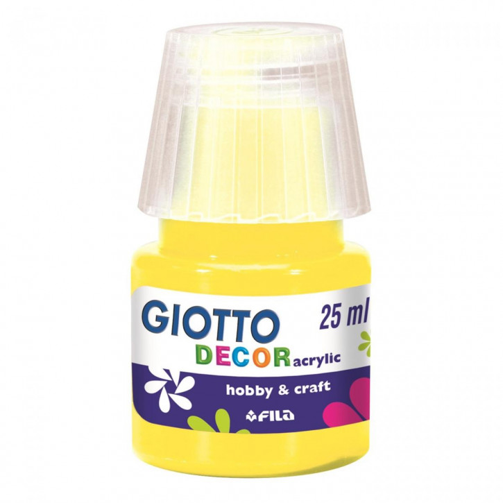 GIOTTO Decor Acrylfarbe zitrone 25 ml