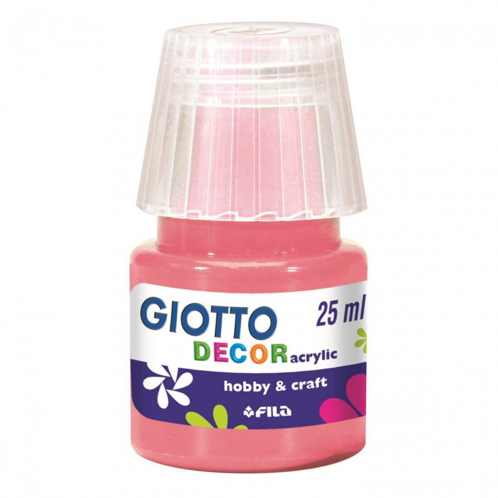 GIOTTO Decor Acrylfarbe Pfirsich pink 25 ml