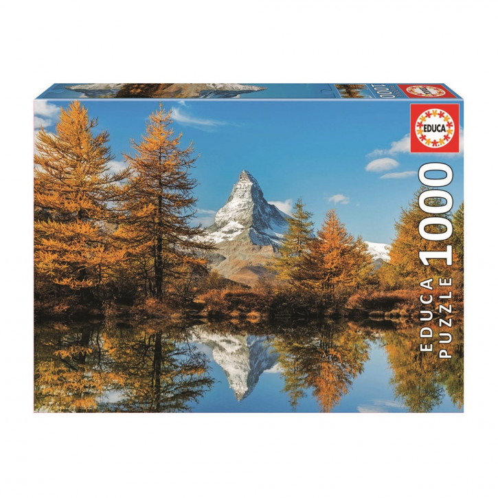 Matterhorn im Herbst 1000 Teile Puzzle