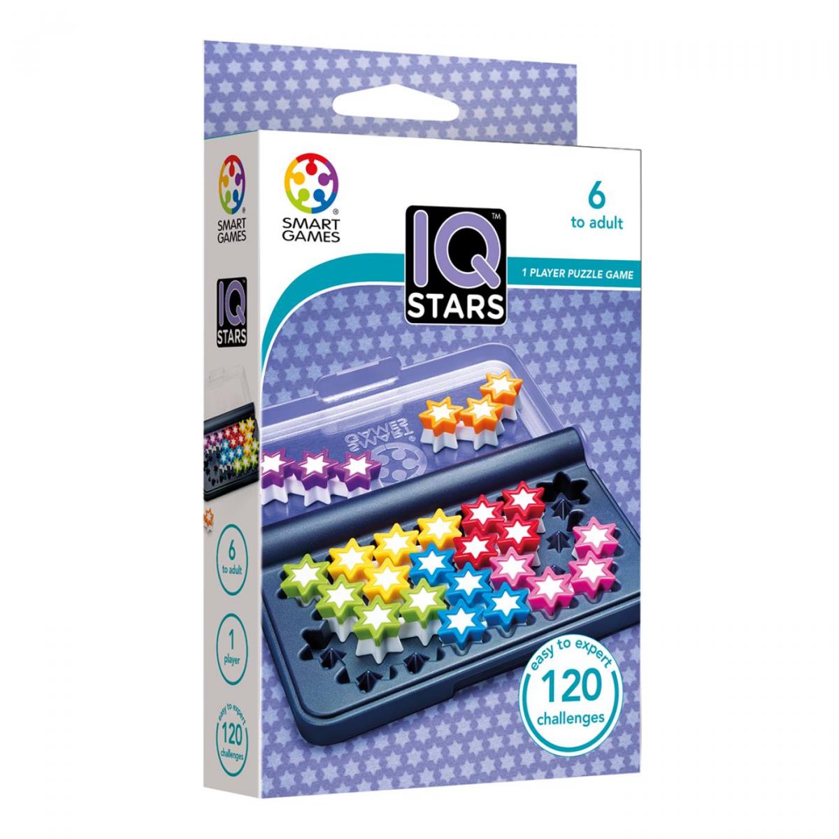 SMART GAMES SG411 Knobelspiel IQ STARS 