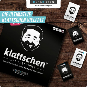 DENKRIESEN - klattschen® - Trinkspiel - DAS BRETTSPIEL Das wahrscheinlich beste Trinkspiel aller Zeiten